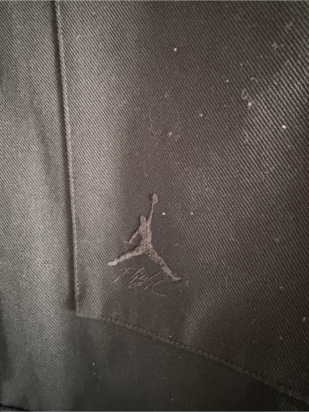 Jordan Men's Black Lightweight Zip Jacket
